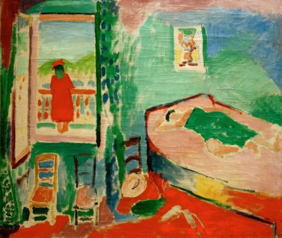 コリウールのインテリア（シエスタ） 作： Henri Matisse