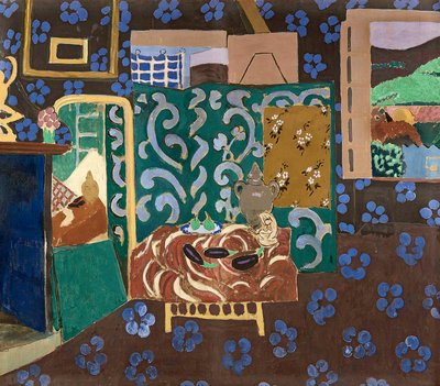 ナスのインテリア 作： Henri Matisse