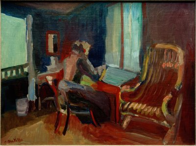 スイスのインテリア（ジェーン・マティス） 作： Henri Matisse