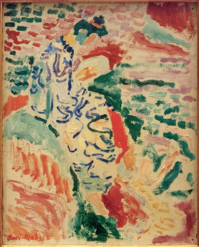 海岸の日本人女性 作： Henri Matisse