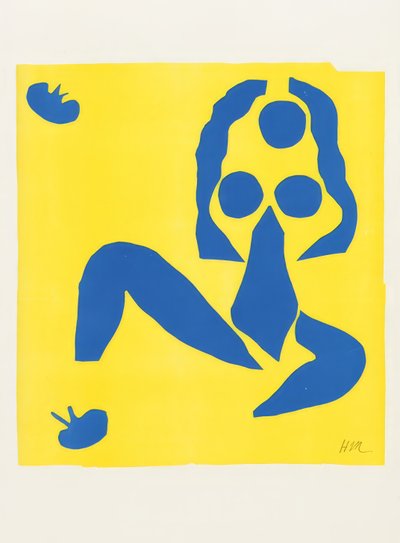 カラーリトグラフ8枚のコンボリュート 作： Henri Matisse
