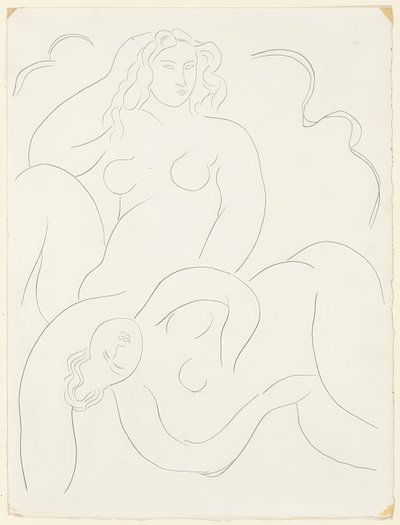 マラルメ詩集より「牧神の午後」：Égloue 第14曲 作： Henri Matisse