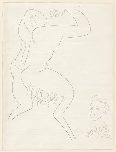 マラルメ詩集より「舟の午後」：舟IV、第18曲 作： Henri Matisse