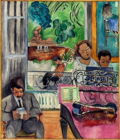 音楽レッスン 作： Henri Matisse