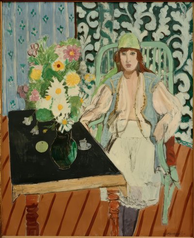 黒いテーブル 作： Henri Matisse