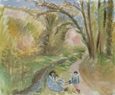 南仏の風景（絵画） 作： Henri Matisse