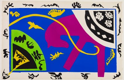 馬と騎手と道化師 作： Henri Matisse