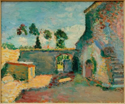 工場、コルシカ島 作： Henri Matisse