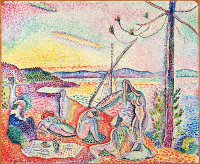 ラグジュアリー、落ち着きと喜び（Luxe, Calme et Volupte） 作： Henri Matisse