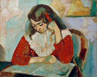 マルグリット読書 作： Henri Matisse