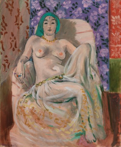 ムーア人の女（上げ膝） 作： Henri Matisse