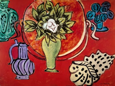 モクレンのある静物 作： Henri Matisse