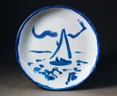 海をテーマにしたボウル 作： Henri Matisse
