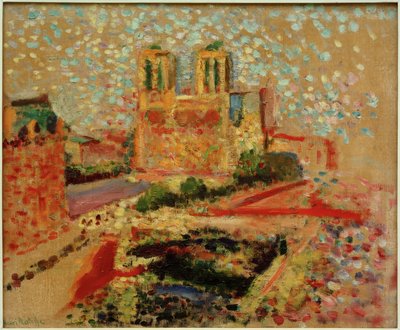 ノートルダム寺院 作： Henri Matisse