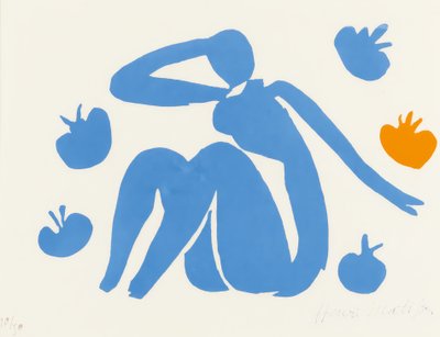オレンジのヌード 作： Henri Matisse
