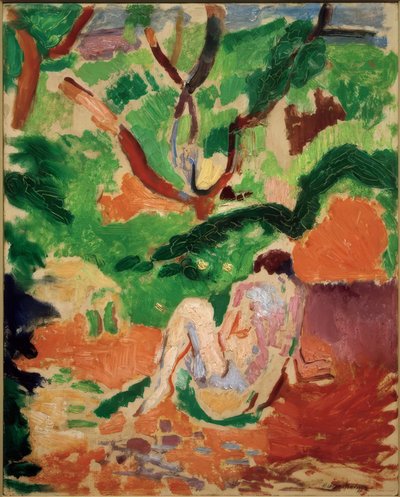 森の中で裸になる 作： Henri Matisse