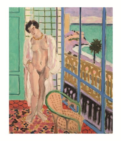 窓辺のヌード 作： Henri Matisse