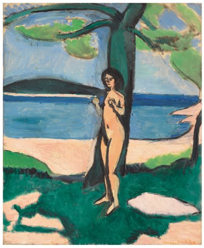 海辺のヌード 作： Henri Matisse
