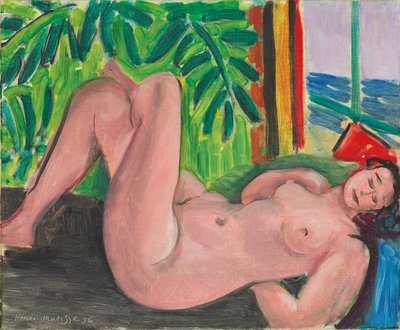 足を組んだヌード 作： Henri Matisse