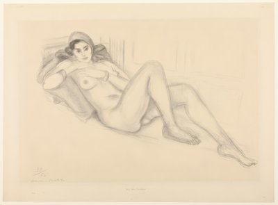 ターバンを巻いたヌード 作： Henri Matisse