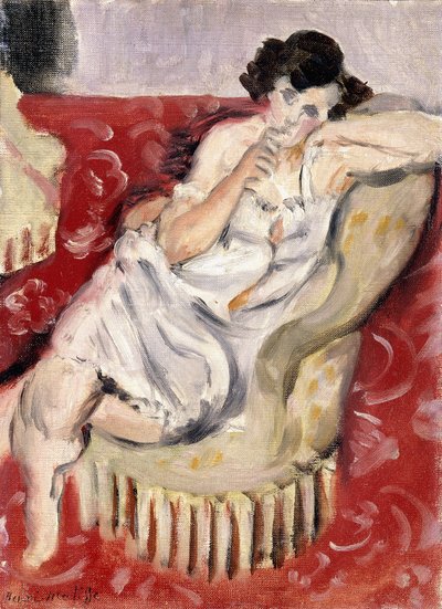 アームチェアとヌード 作： Henri Matisse