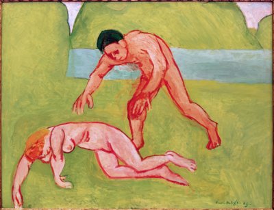 ニンフとサテュロス 作： Henri Matisse