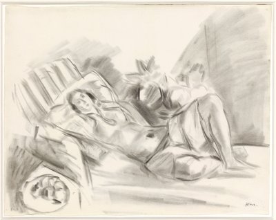 木蓮のオダリスク 作： Henri Matisse