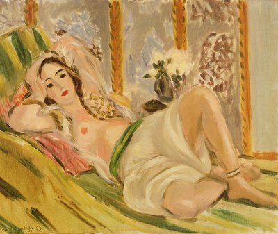マグノリアとオダリスク 1920年頃 油彩・カンヴァス 作： Henri Matisse