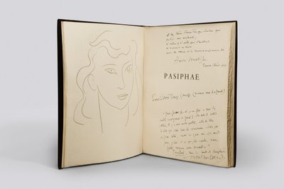 パシファエミノスの歌（クレトワ）」アンリ・ミロン・モンサーラン作 作： Henri Matisse