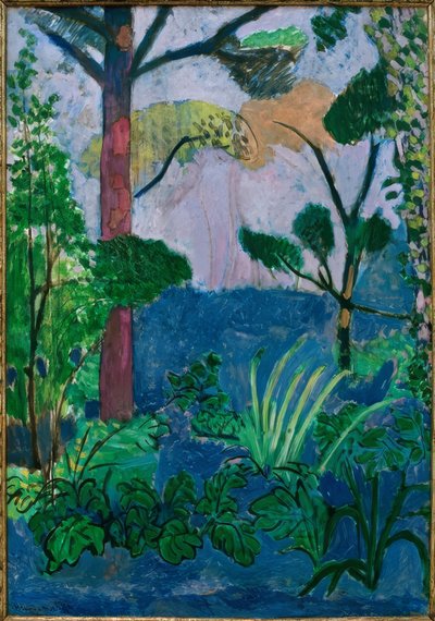 モロッコの風景（アカンサス） 作： Henri Matisse