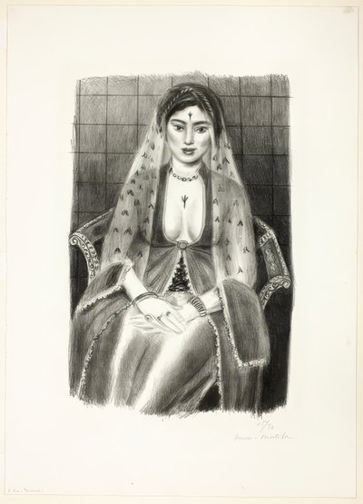 ペルシャの女 作： Henri Matisse
