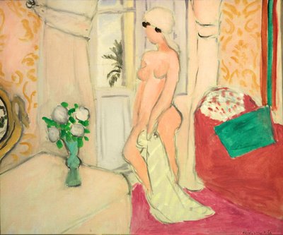 ピンクのヌードあるいは花瓶を持つ少女 1920年頃 油彩・カンヴァス 作： Henri Matisse