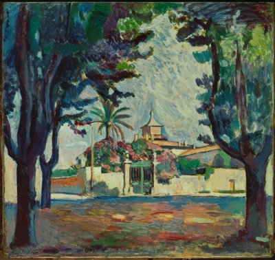 リセ広場、サントロペ 作： Henri Matisse
