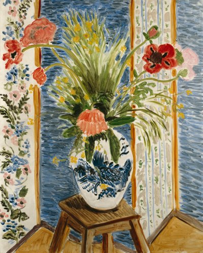 ポピー、1919年頃（キャンバスに油彩） 作： Henri Matisse