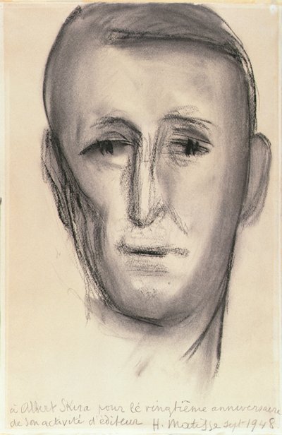 アルバート・スキラの肖像 作： Henri Matisse