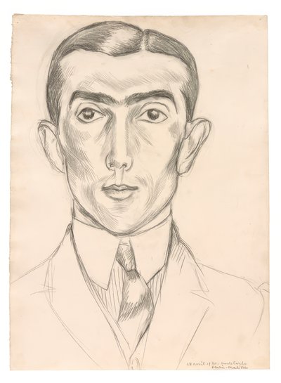 レオニード・マシーヌの肖像 作： Henri Matisse