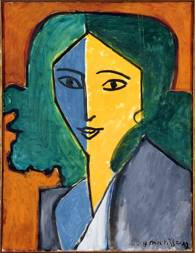 リディア・デレクトールスカヤの肖像 作： Henri Matisse
