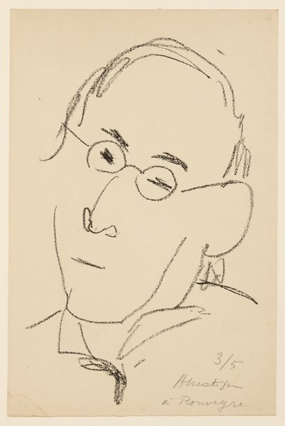 ポール・レオトーの肖像 作： Henri Matisse