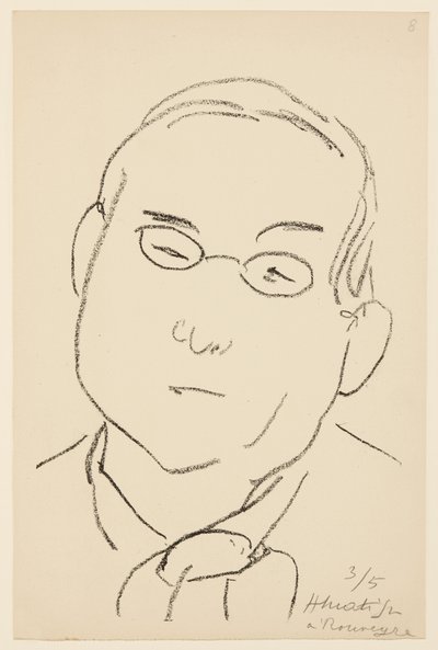 ポール・レオトーの肖像 作： Henri Matisse