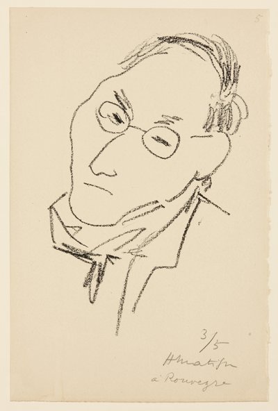 ポール・レオトーの肖像 作： Henri Matisse