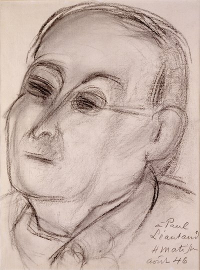 ポール・レオトー（1872-1956）の肖像 作： Henri Matisse