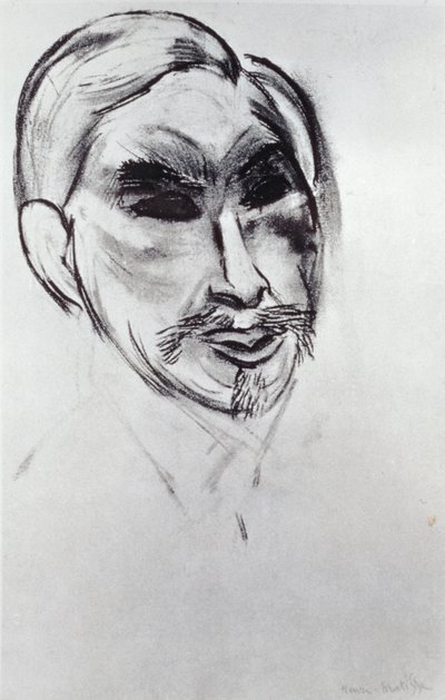 セルゲイ・シュチュキン（1854-1936）の肖像 作： Henri Matisse