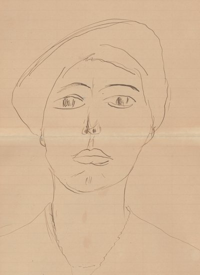 女性の肖像（オルガ・メアソン） 作： Henri Matisse