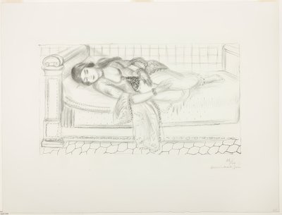 リクライニング・フィギュア 作： Henri Matisse