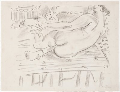 リクライニング・ヌード 作： Henri Matisse