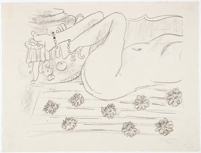 リクライニング・ヌード 作： Henri Matisse