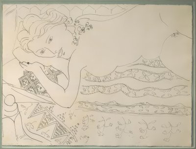 リクライニング・ヌード 作： Henri Matisse