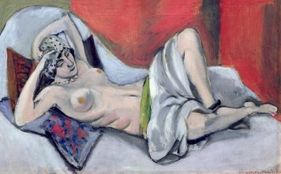 襞のある涅槃像 1923-24年頃 油彩・カンヴァス 作： Henri Matisse