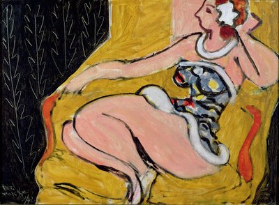 座るダンサー 作： Henri Matisse