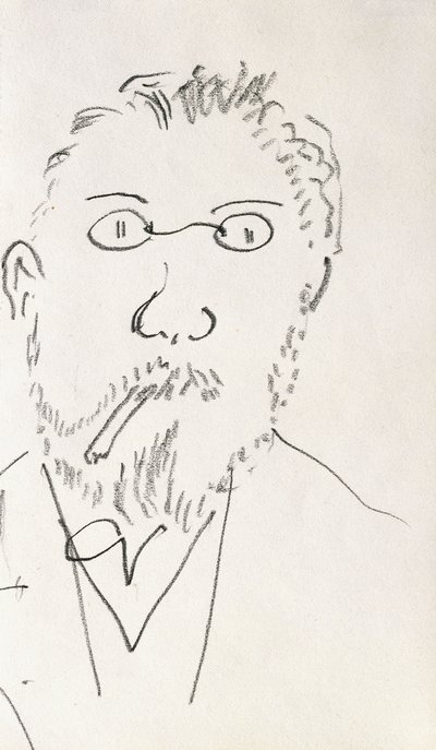 自画像 作： Henri Matisse
